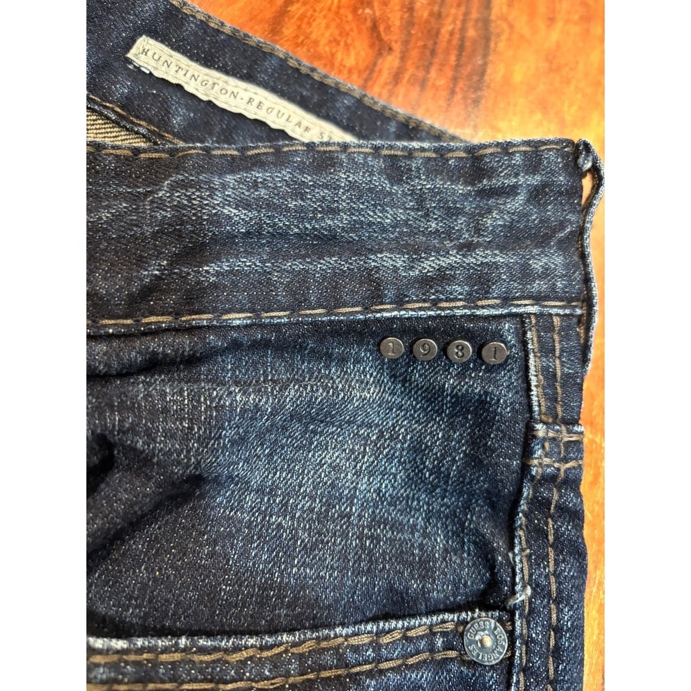 Rare Unique Guess‎ 1981 LA Huntington Regular Straight Jeans Sz 32x27" mens'